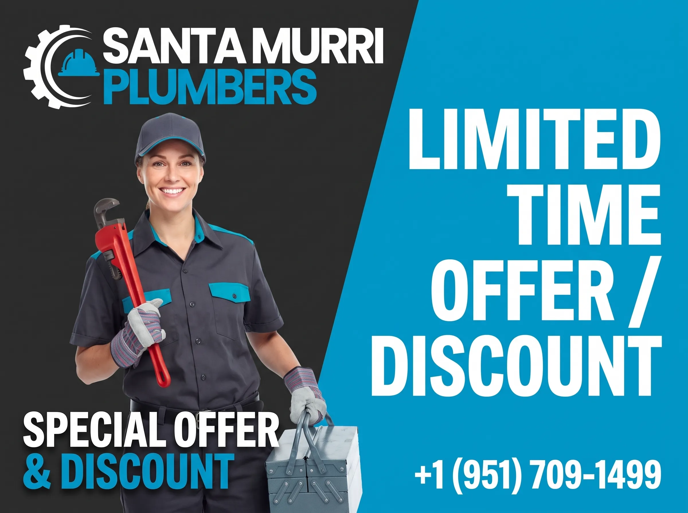 Santa Murri Plumbers Limited Time Special Offer — Emergency Plumbing Murrieta CA