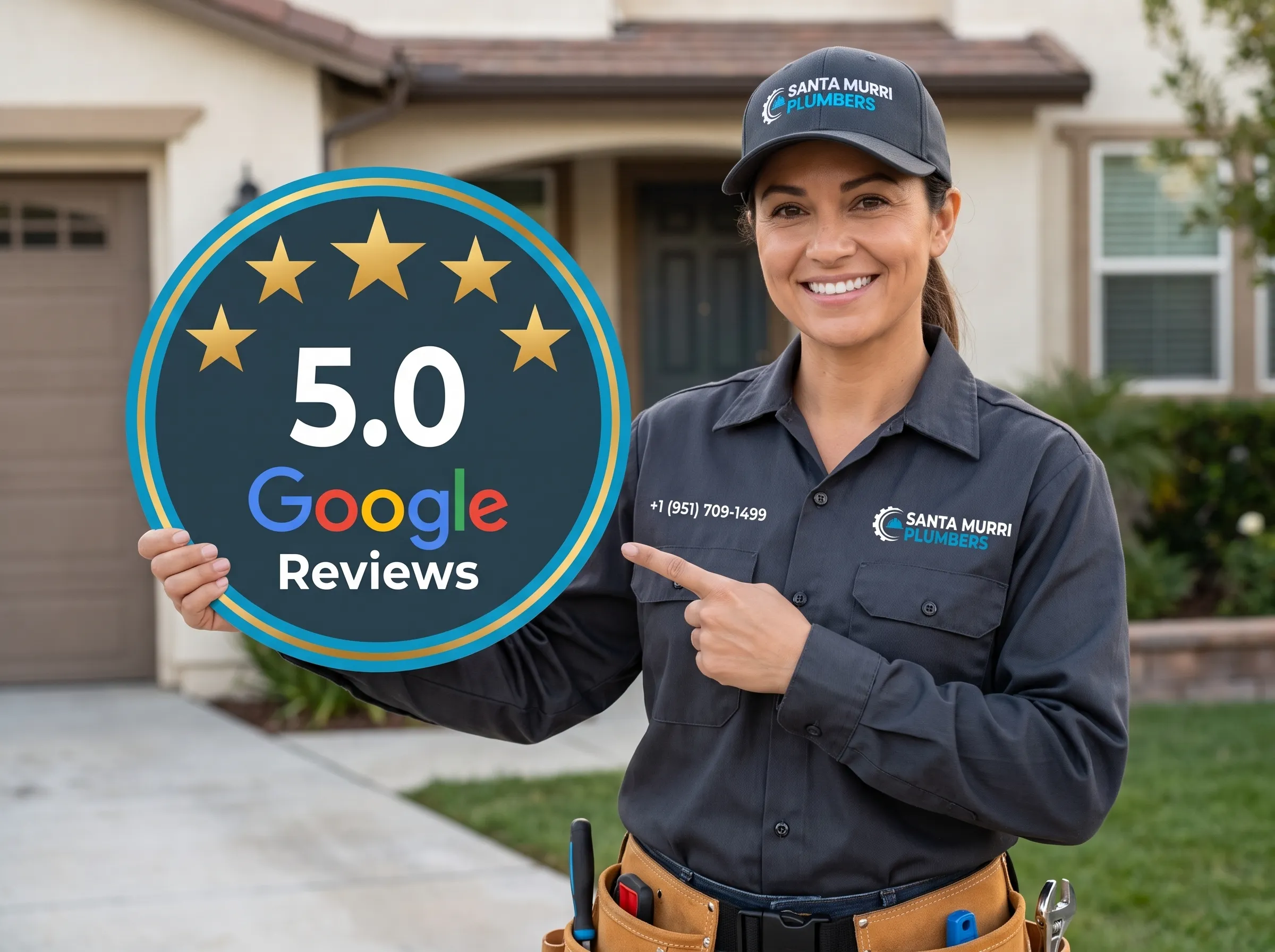 Santa Murri Plumbers — Proudly Rated 4.9 Stars on Google with 6347+ Reviews